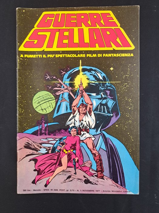 Guerre Stellari a Fumetti nn. 1/6, 9, 11, 12 - 9 Comic - Første udgave - 1977