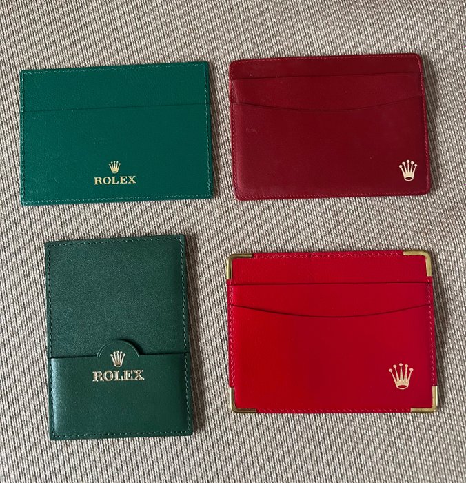 Rolex - 4 items - card holders