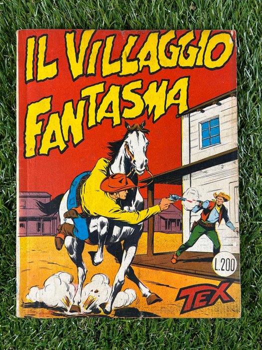 Tex n 36 spillato - Il villaggio fantasma - 1 Album - Første udgave - 1963