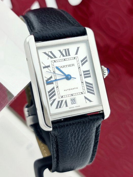 Cartier - Tank Solo XL - Ingen mindstepris - 3515 - Mænd - 2010-2020