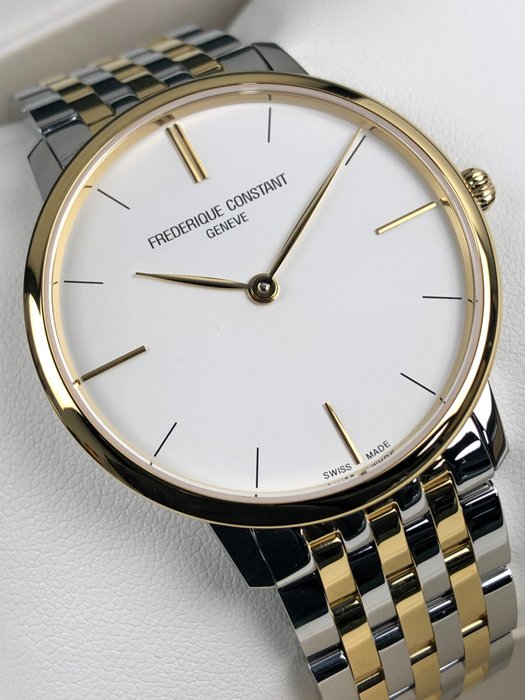 Frédérique Constant - Classic Slimline - FC-200V5S33B - Mænd - 2011-nu