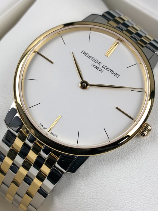 Frédérique Constant - Classic Slimline - FC-200V5S33B - Mænd - 2011-nu