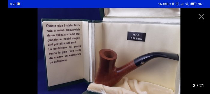 M.P.B Brebbia - Brebbia Collection - Pipe - Bruyerepibe