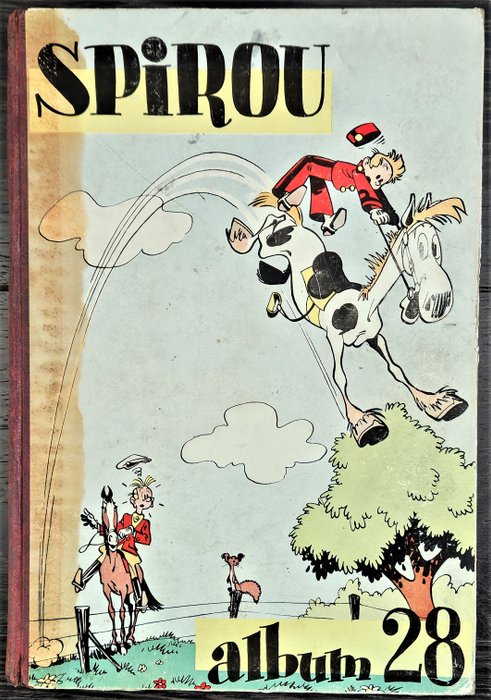 Spirou (magazine) - Recueil N°28 - 1 Album - Første udgave - 1949