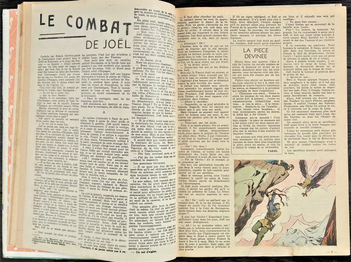 Spirou (magazine) - Recueil N°28 - 1 Album - Første udgave - 1949