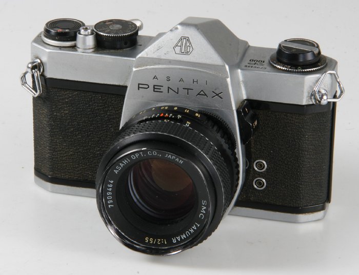 Asahi Pentax SP1000  M42  met SMC Takumar 2/55 mm Analogt kamera