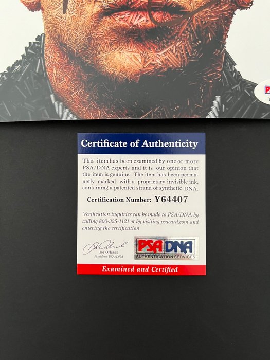 Lord of War - Nicolas Cage - Signed in Person - with PSA/DNA Certificate - Autograph photo - No Reserve!