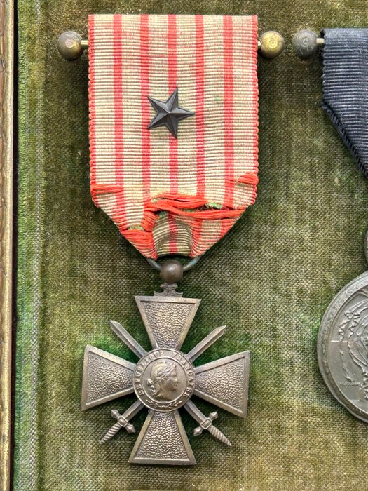 Frankrig - Hær/infanteri - Militærmedalje - WWI medaljer billede