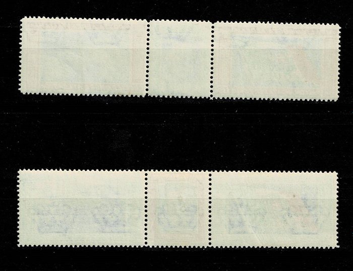 Italien 1933 - Crociera nord atlantica Trittico I-Ques Mnh - Sassone nr 1509o