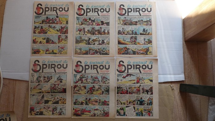 Spirou (magazine) N°1 au N°20 - 20 Magasiner - Første udgave - 1943