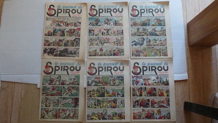 Spirou (magazine) N°1 au N°20 - 20 Magasiner - Første udgave - 1943