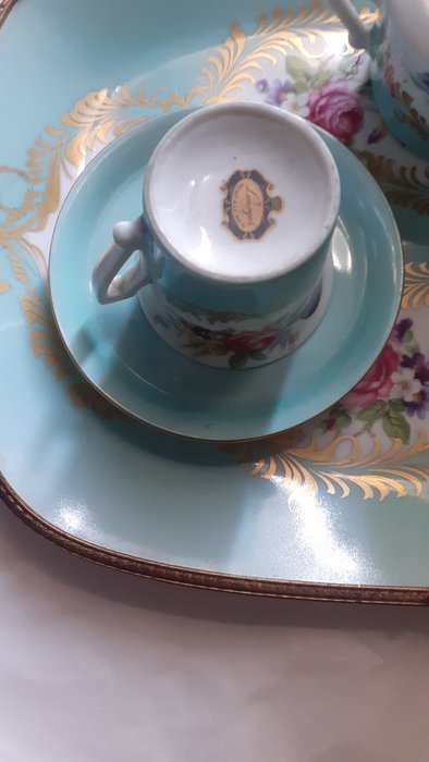 Limoges - Kaffesæt (4) - Porcelæn - limoges kaffesæt