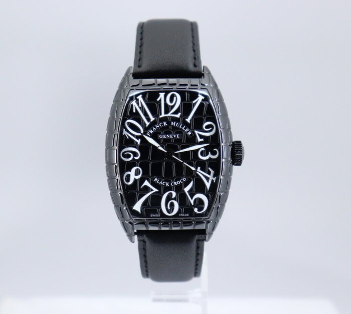 Franck Muller - Black Croco - Ingen mindstepris - 8880 SC BLK CRO - Mænd - 2011-nu