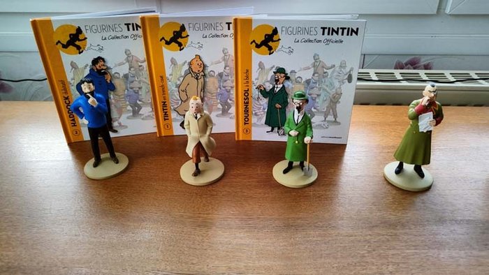 Tintin - Figurine Moulinsart - 4 figur - 2011/2012