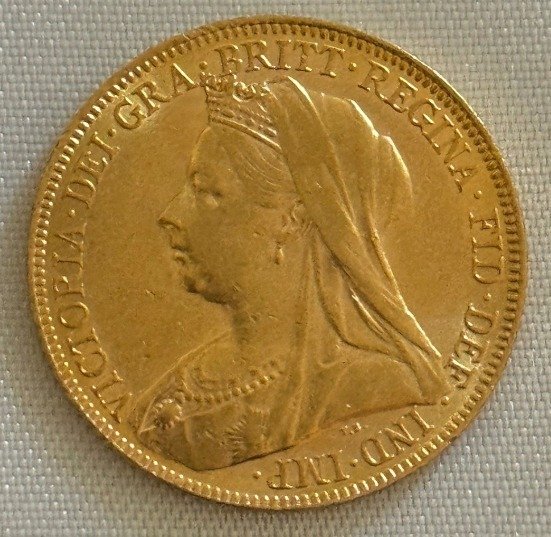 Storbritannien. Victoria. Sovereign 1900