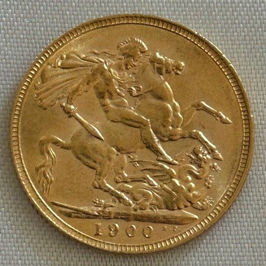 Storbritannien. Victoria. Sovereign 1900