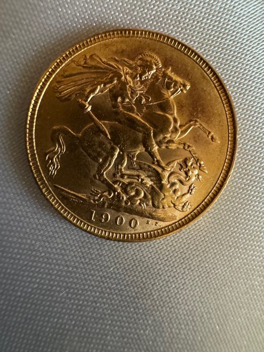 Storbritannien. Victoria. Sovereign 1900