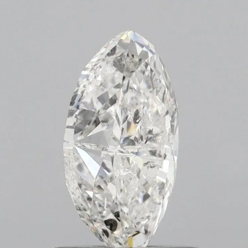 1 pcs Diamant  (Natur)  - 1.00 ct - Marquise - G - I1 - International Gemological Institute (IGI)