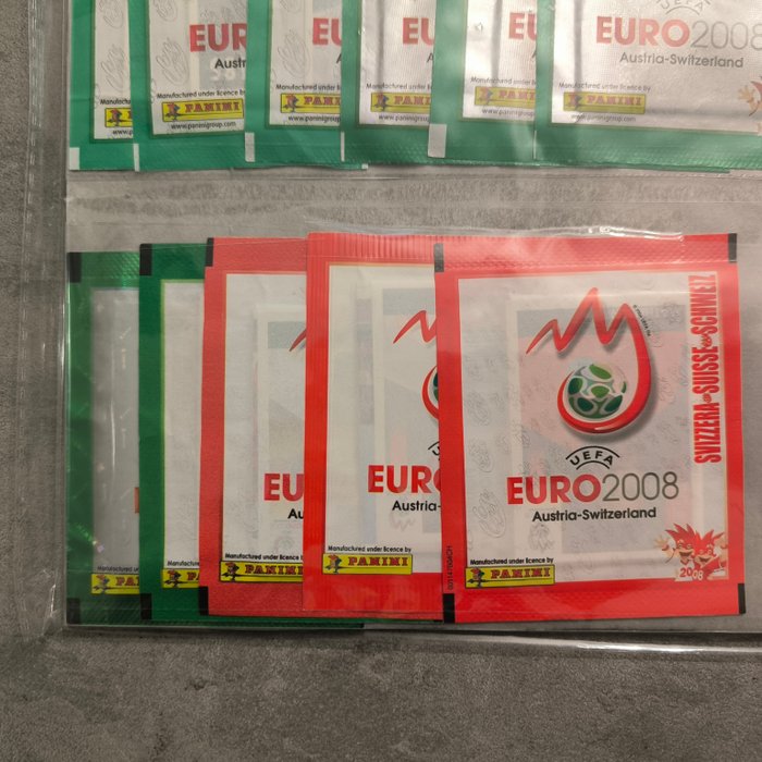 Panini - Euro 2008 - 11 Varianti di bustine diverse - 11 Pack