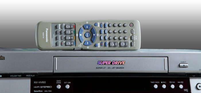 Panasonic Model Nr. NV-HV60EG-S  Silber 6 Kopf VHS Videorecorder VHS recorder