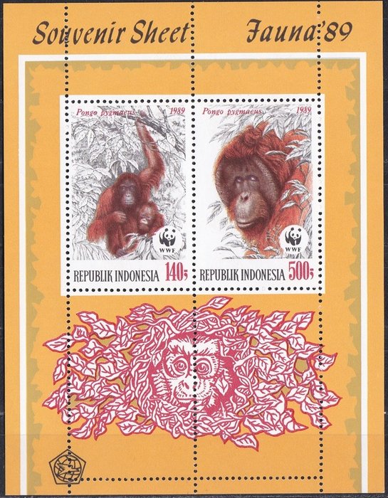 Indonesien  - Indsamling Indonesia MNH