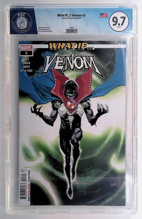 What If...? Venom #3 - EGC graded 9.7 - 1 Graded comic