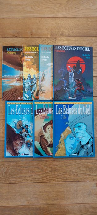 Les Écluses du ciel T1 à T7 - Série complète - 7x C - 7 Album - Første udgave - 1983/1994