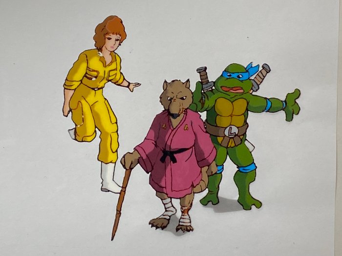 Murakami-Wolf-Swenson - 1 Original animationscelle - Teenage Mutant Ninja Turtles (1987/1996)