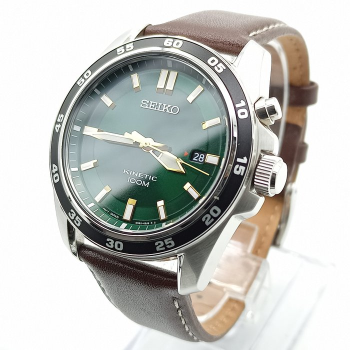 Seiko - Kinetic - 100M - Ingen mindstepris - 350605 / 5M82 - 0BE0 - Mænd - 2011-nu