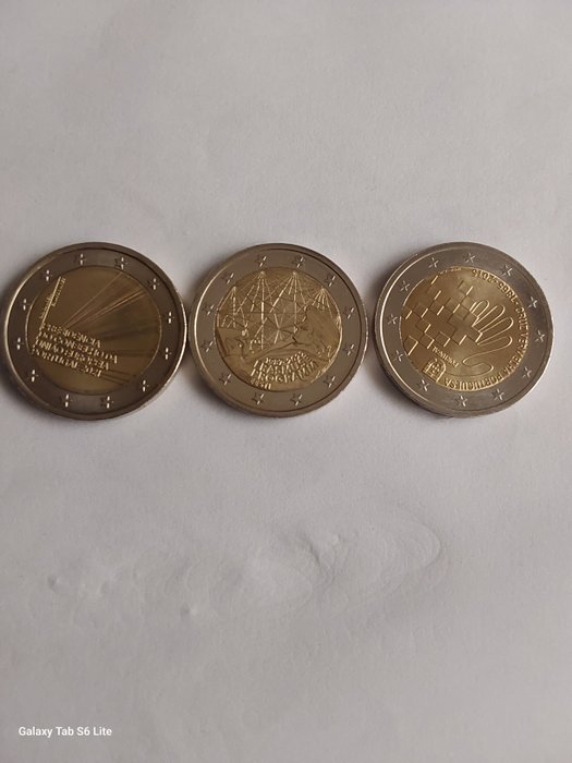 Europa 2 Euro 2012/2024 (21 moedas)  (Ingen mindstepris)