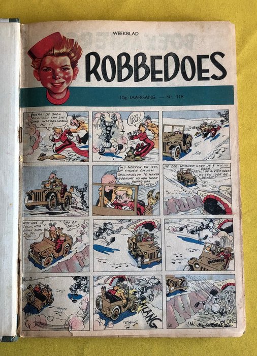 Robbedoes (magazine) - Verzamelalbum 24 - 1 Album - Første udgave/1948