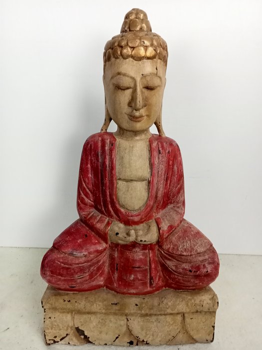 Buddha (60 cm) i dyb koncentration (samādhi mudra) - Indonesien  (Ingen mindstepris)