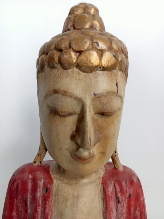 Buddha (60 cm) i dyb koncentration (samādhi mudra) - Indonesien  (Ingen mindstepris)