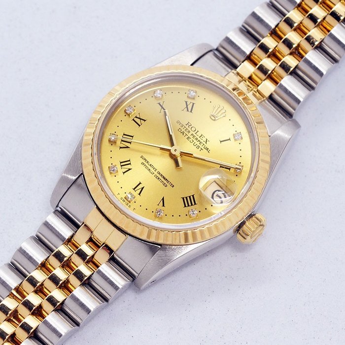 Rolex - Midsize Datejust - Ref 68273 - Kvinder - 1980-1989