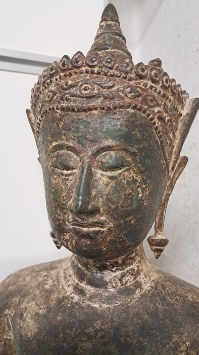 Buddha stante Periodo Ayutthaya - 61,5 cm - Statue - Thailand