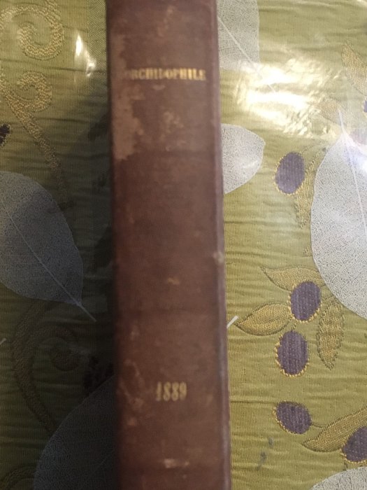 V.-F. Lebeuf, A. Godefroy-Lebeuf et M. le Comte du Buysson - L'Orchidophile, Journal des amateurs d'orchidées - 1889