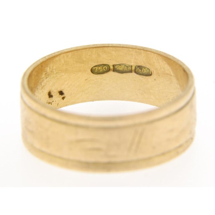 Handmade - Ring - Egitto - 18 kraat Gulguld