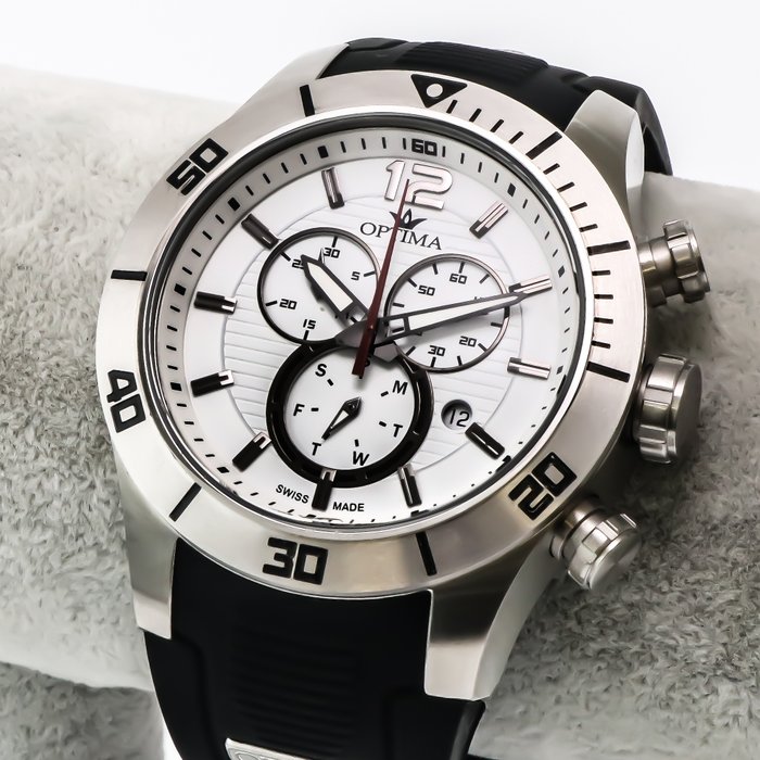 Optima - Swiss Chronograph - OSC382-SX-1 - Ingen mindstepris - Mænd - 2011-nu