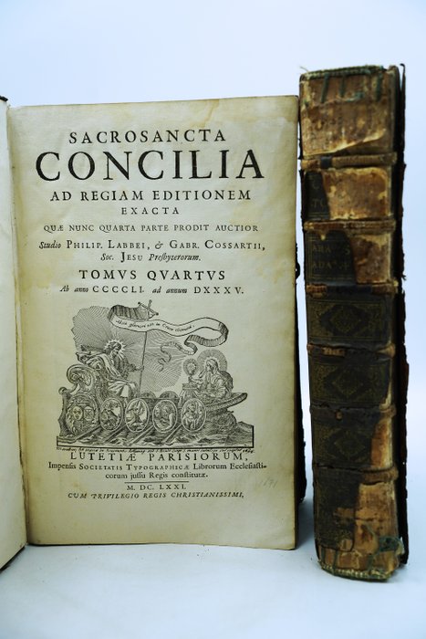 Philip. Labbei  Gabr. Cossartii - Sacrosancta concilia ad regiam editionem exacta - 1671