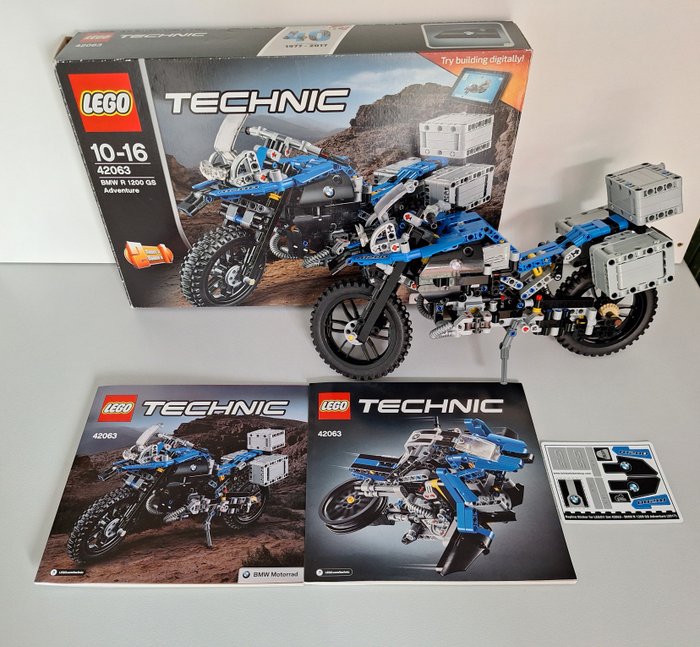 Lego - TECHNIC 42063 BMW R 1200 GS ADVENTURE 2017