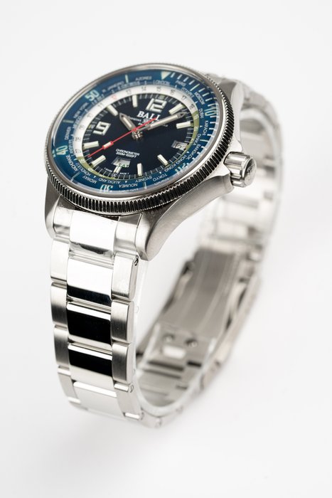 BALL - Engineer Master II Diver Worldtime Blue Watch - Brand New - DG2232A-SC-BE - Mænd - 2011-nu