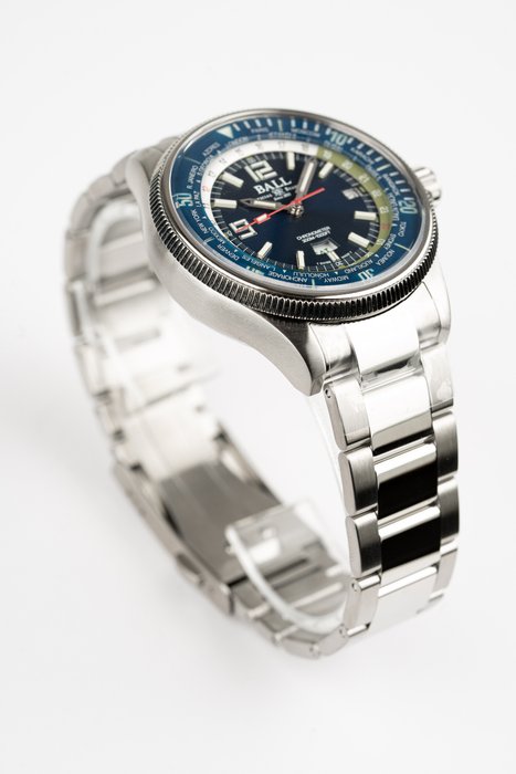 BALL - Engineer Master II Diver Worldtime Blue Watch - Brand New - DG2232A-SC-BE - Mænd - 2011-nu