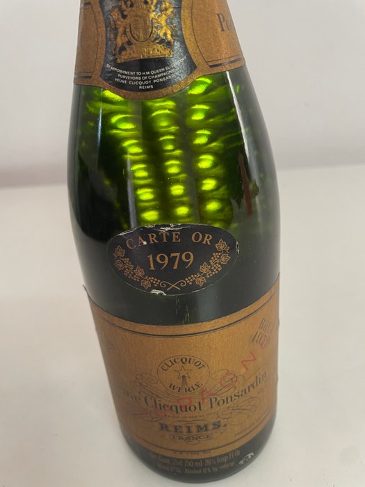 1979 Veuve Clicquot, Carte Or - Champagne Brut - 1 Flaske (0,75L)