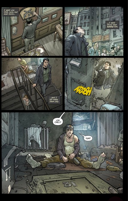 Juanjo Ryp (Blue Lines) + Vicente Cifuentes (Inker) - 1 Original page - Batman - Batman: The Dark Knight #0 page 17