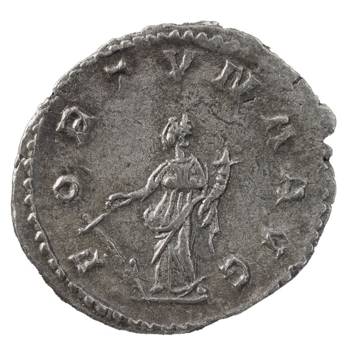 Romarriket. Postumus (AD 260-269). Antoninianus - Fortuna  (Ingen mindstepris)