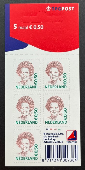 Holland 2002/2009 - Samling af TPG og TNT frimærke hængende ark