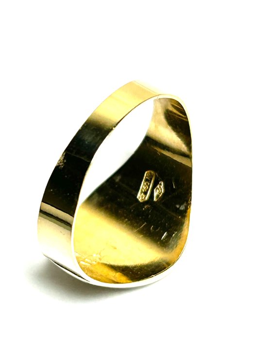 Ring - 18 kraat Gulguld