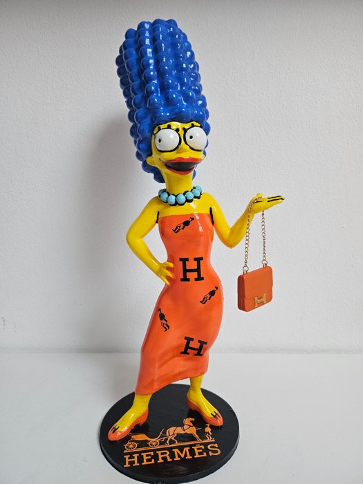 Munlu.art - Muntoni Luana - Marge Simpson like Hermēs