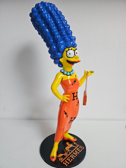 Munlu.art - Muntoni Luana - Marge Simpson like Hermēs