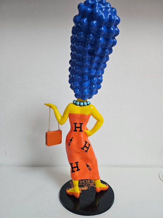 Munlu.art - Muntoni Luana - Marge Simpson like Hermēs